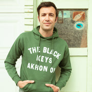 AKRON OH FOREST GREEN HOODIE
