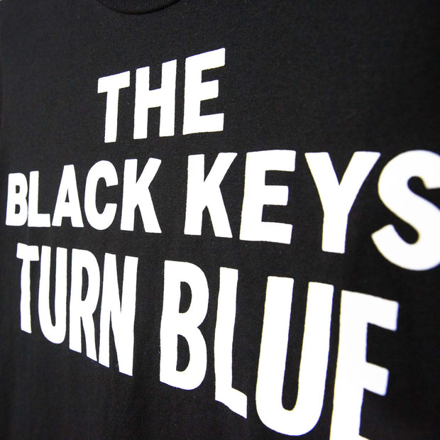 TURN BLUE LOGO T-SHIRT BLACK - The Black Keys