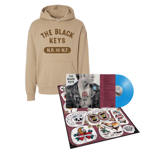 No Rain, No Flowers - Sky Blue Vinyl and Hoodie Collection (Pre-Order)