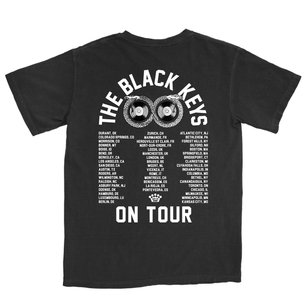 Black NRNF On Repeat Tour Tee