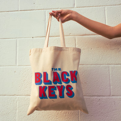 Tote Bag - Natural Block Letters