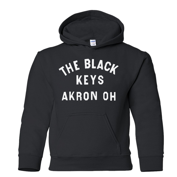 Youth Akron Black Hoodie (Pre-Order)