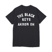 AKRON OH T-SHIRT BLACK