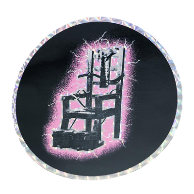 LET'S ROCK TOUR CIRCLE CHAIR STICKER