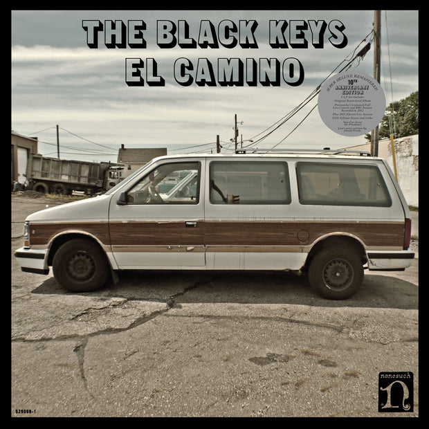 The Black Keys El Camino Album Cover T-Shirt White – ALBUM COVER T